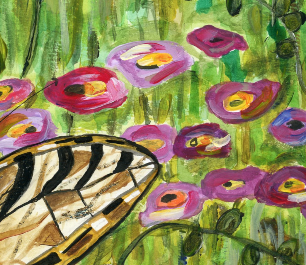 Golden Garden 13.200 by 10.320 - Giclée Fine Art Print