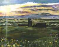 Spoon River Valley 20 by 16 - Giclée Fine Art Print