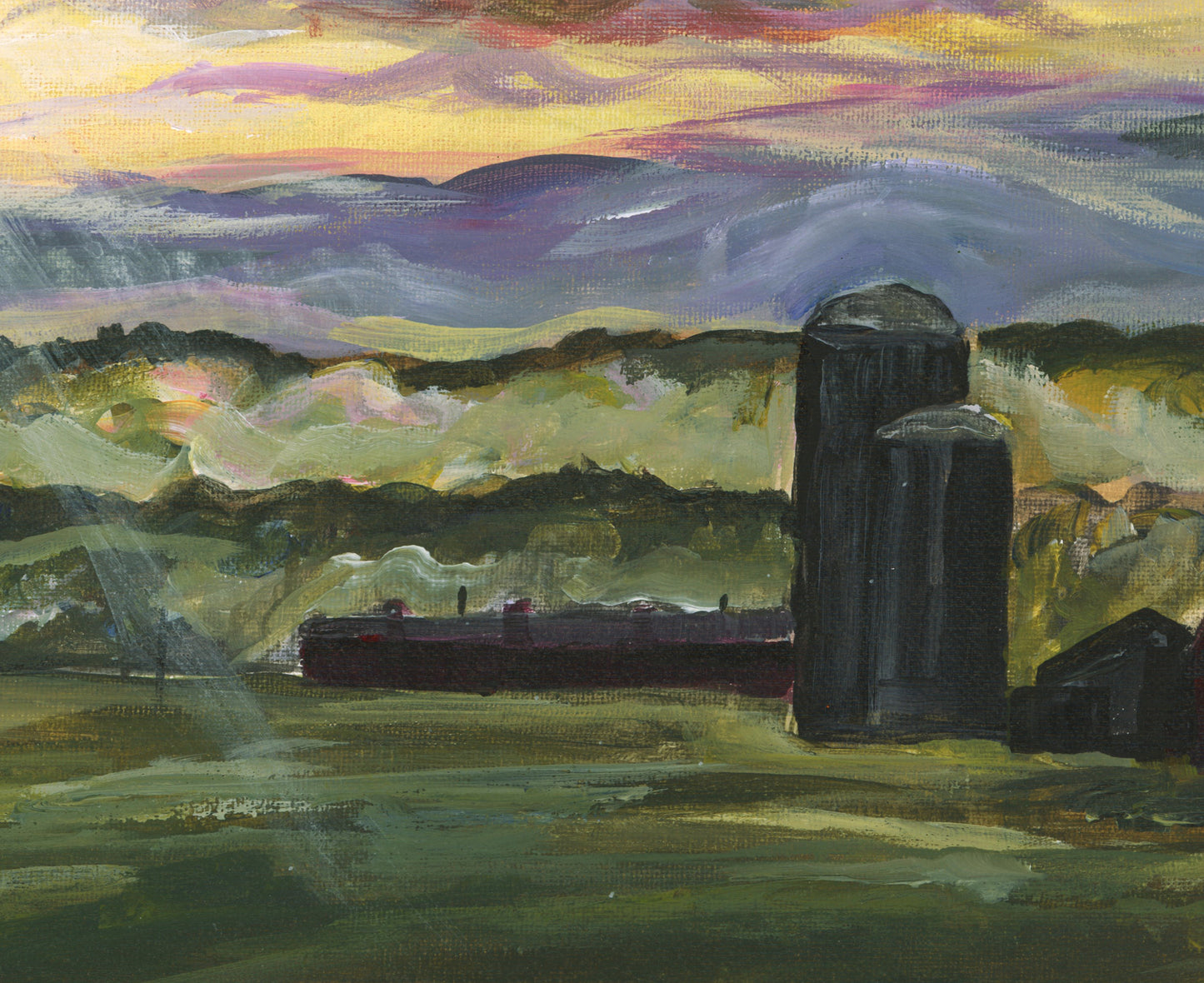 Spoon River Valley 10 by 8 - Giclée Fine Art Print