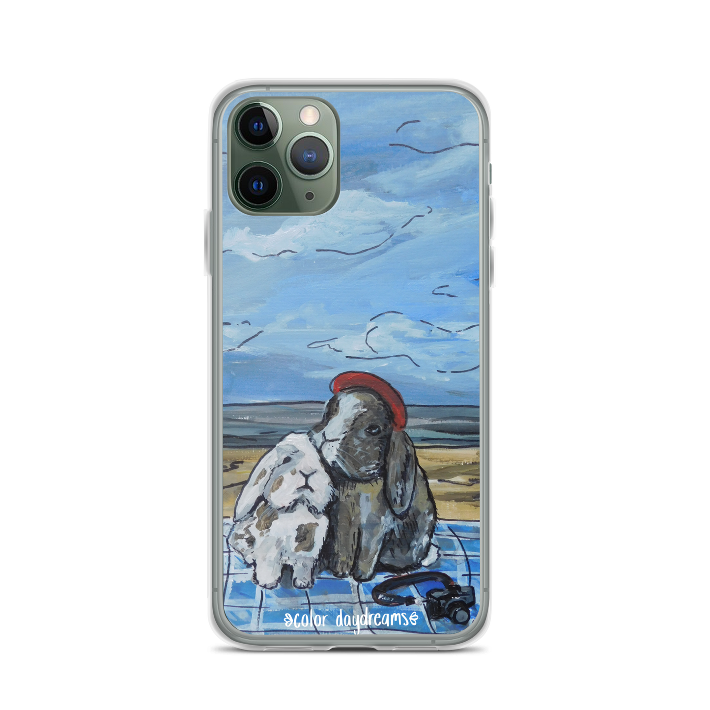 Bunnies at the Beach Clear Case for iPhone®