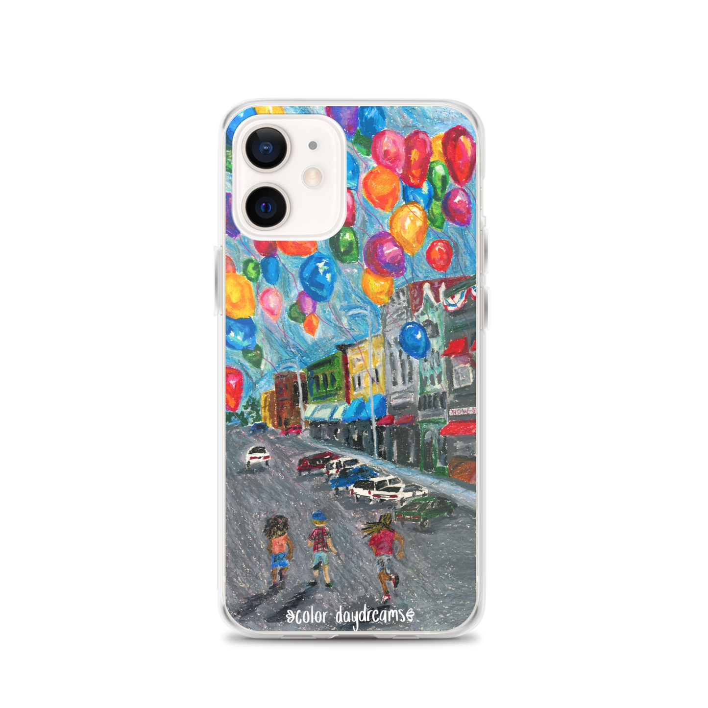 Balloons on Main Street Clear Case for iPhone®