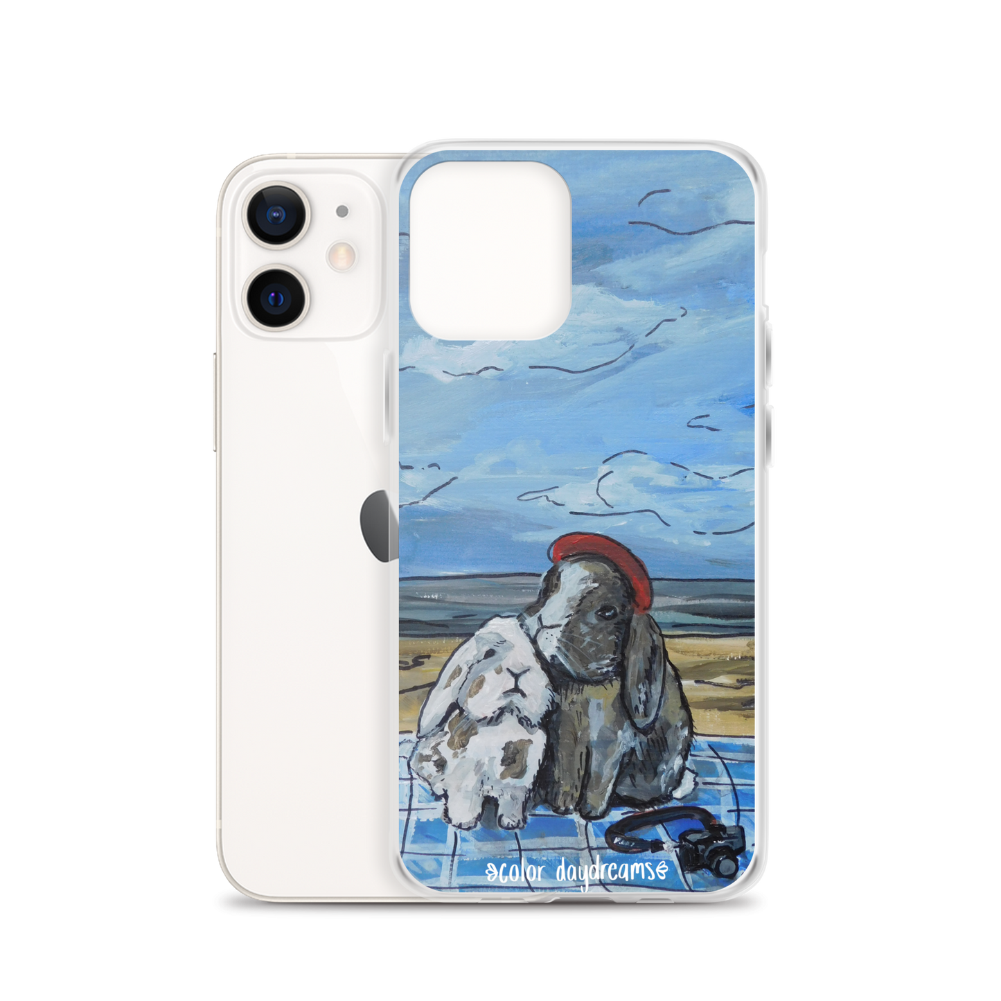 Bunnies at the Beach Clear Case for iPhone®