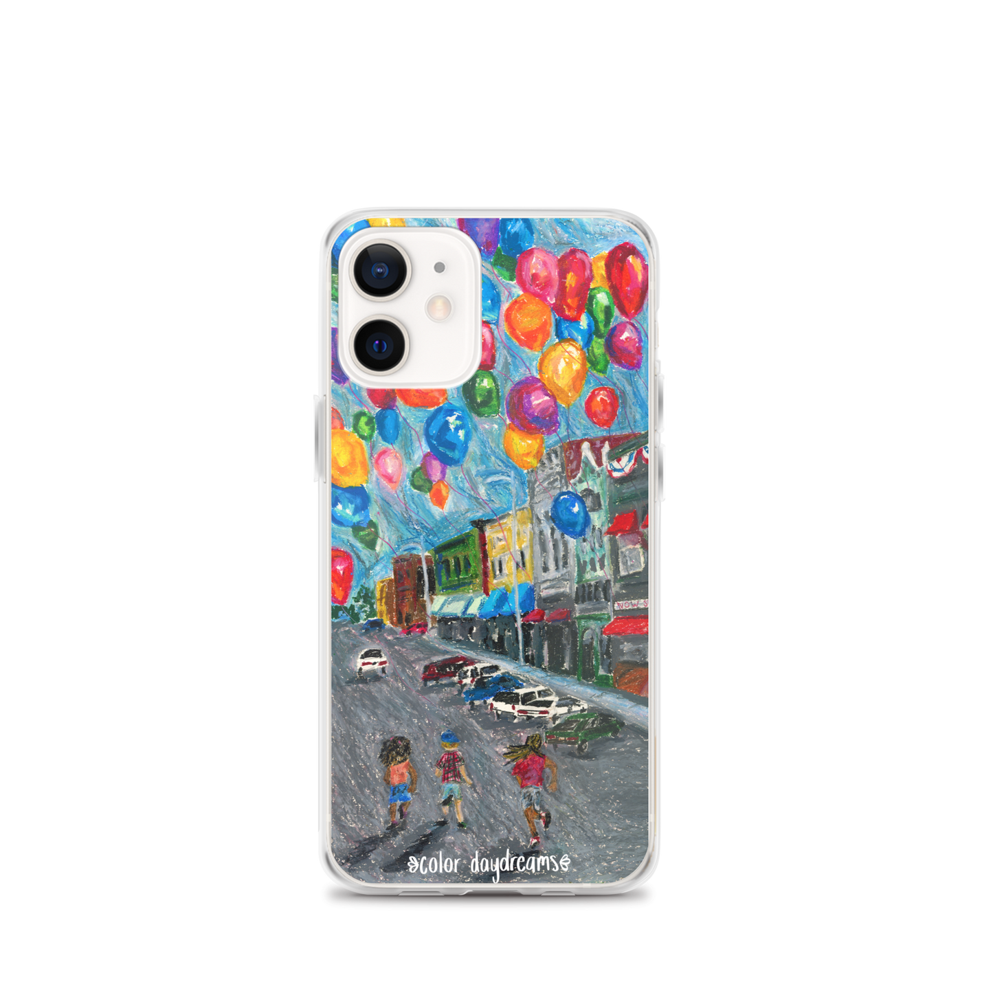 Balloons on Main Street Clear Case for iPhone®