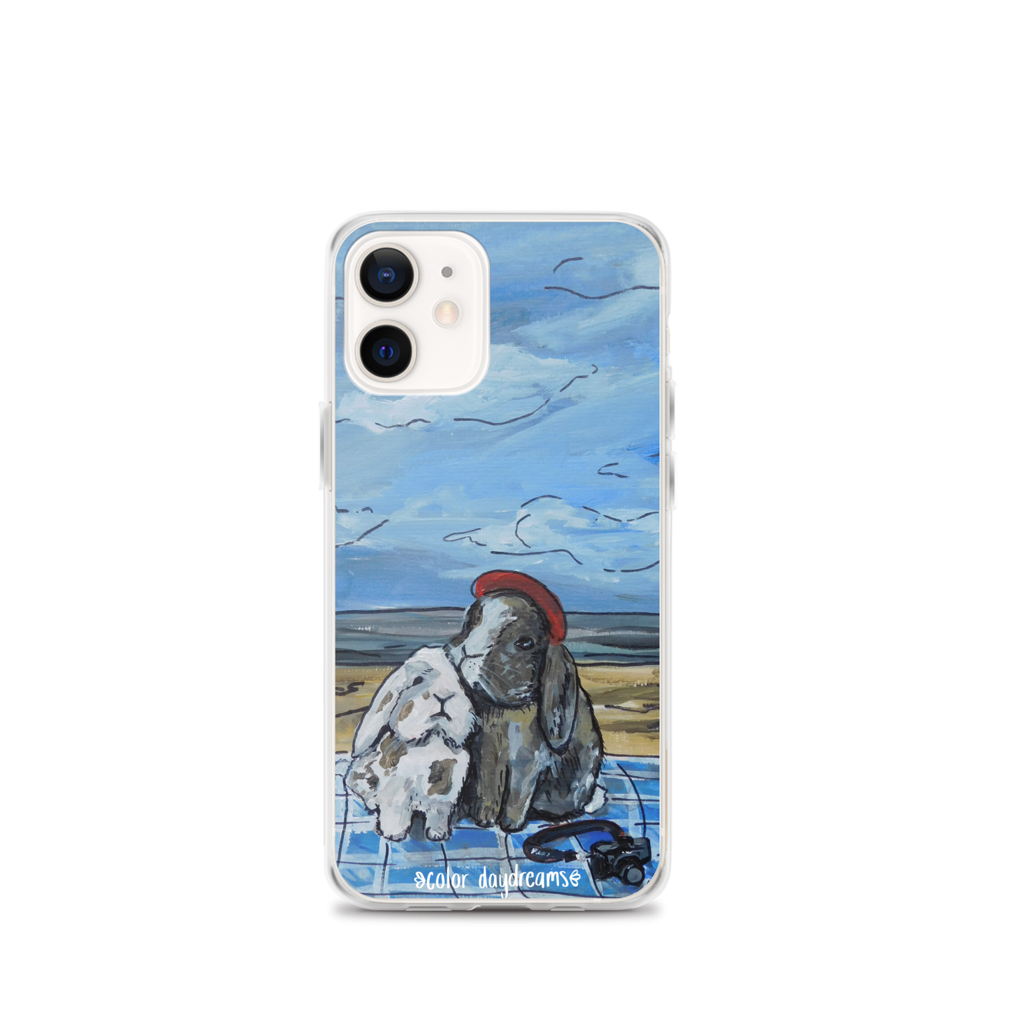 Bunnies at the Beach Clear Case for iPhone®