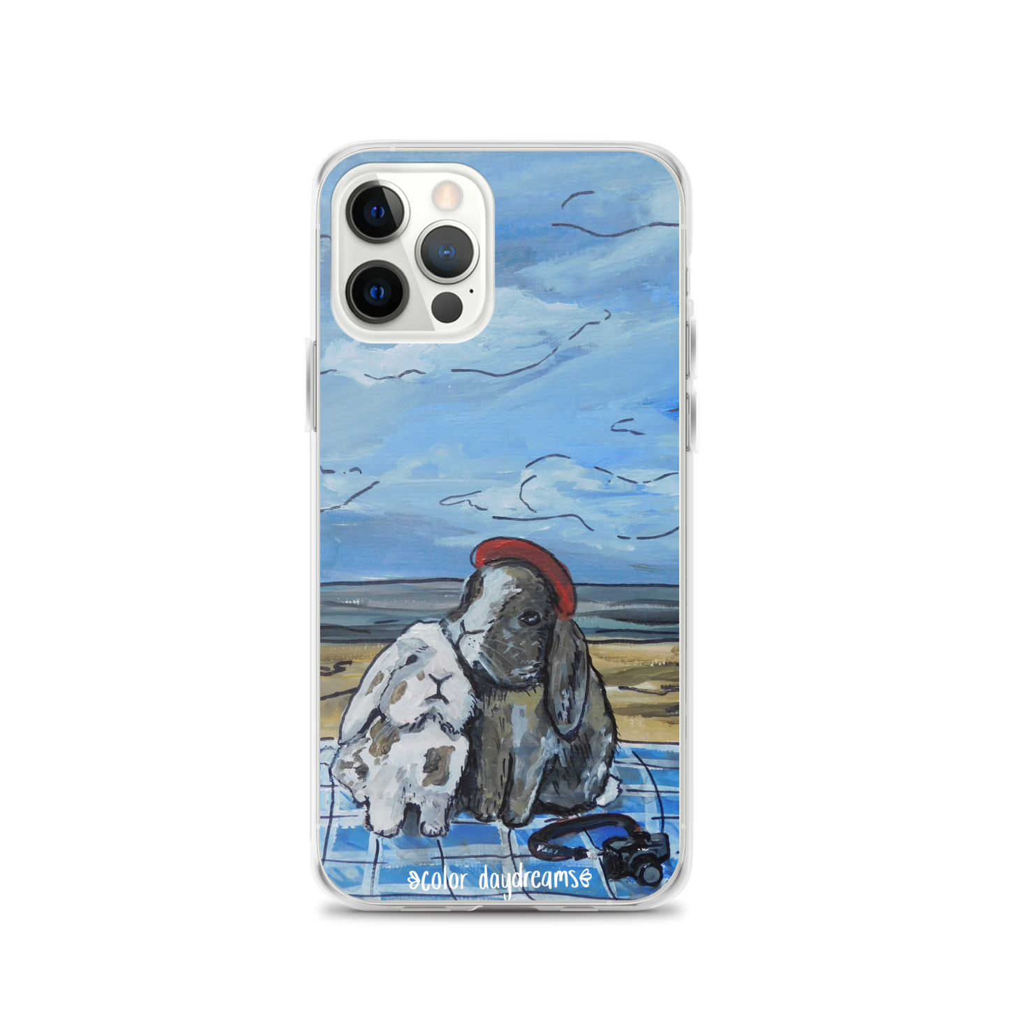 Bunnies at the Beach Clear Case for iPhone®