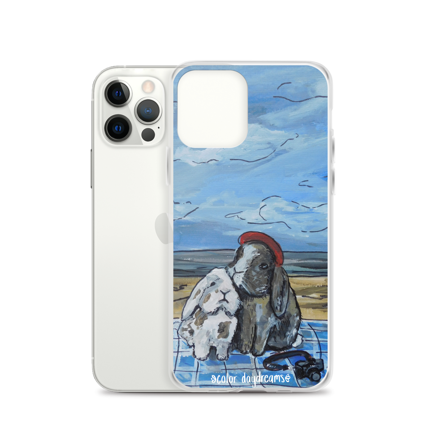 Bunnies at the Beach Clear Case for iPhone®