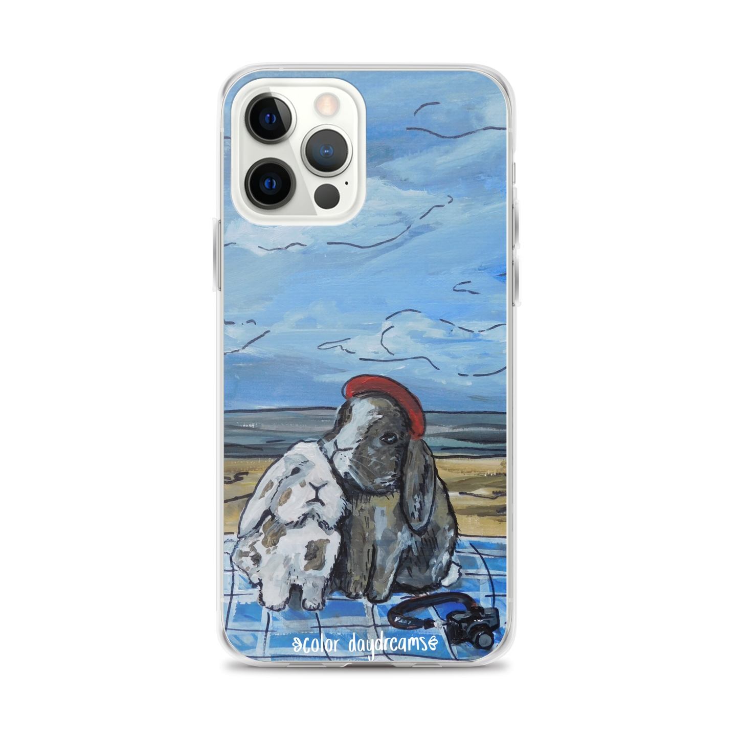 Bunnies at the Beach Clear Case for iPhone®