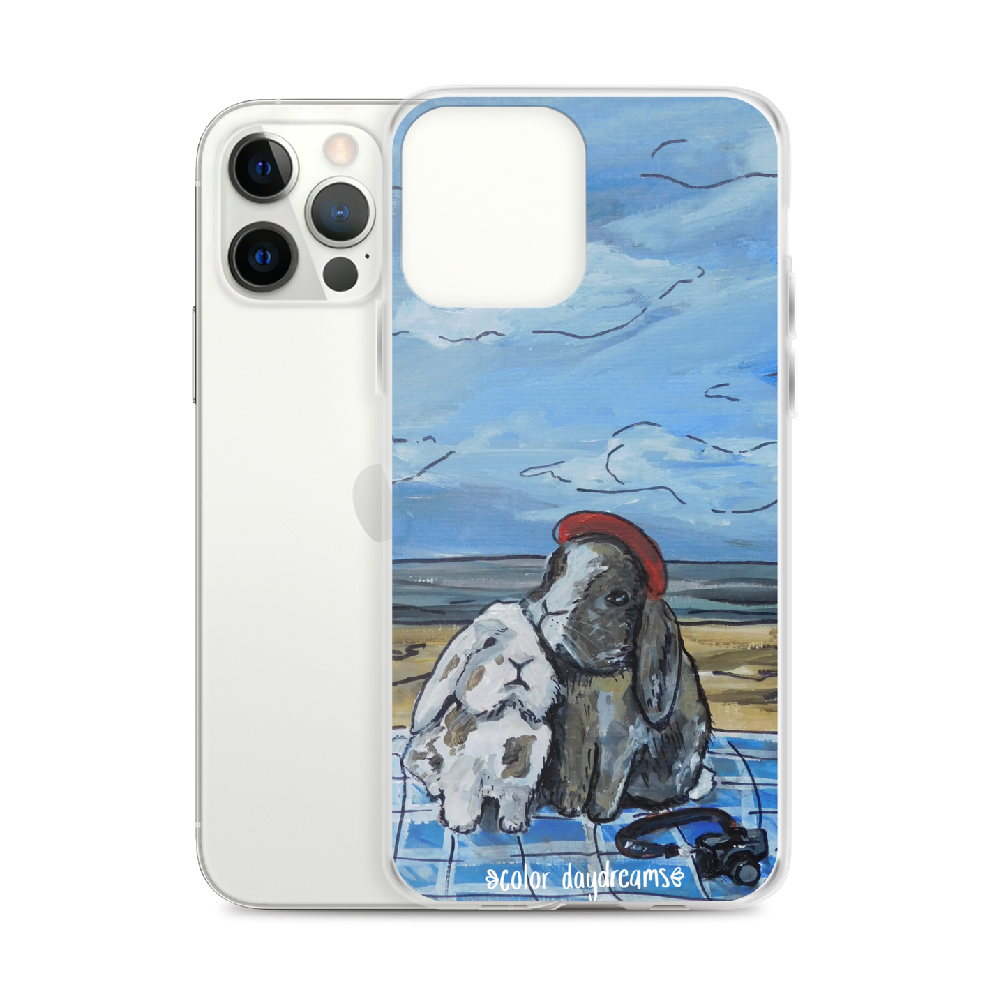 Bunnies at the Beach Clear Case for iPhone®