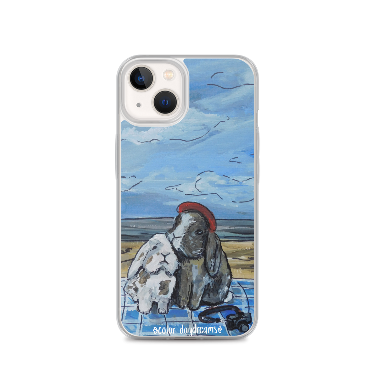 Bunnies at the Beach Clear Case for iPhone®