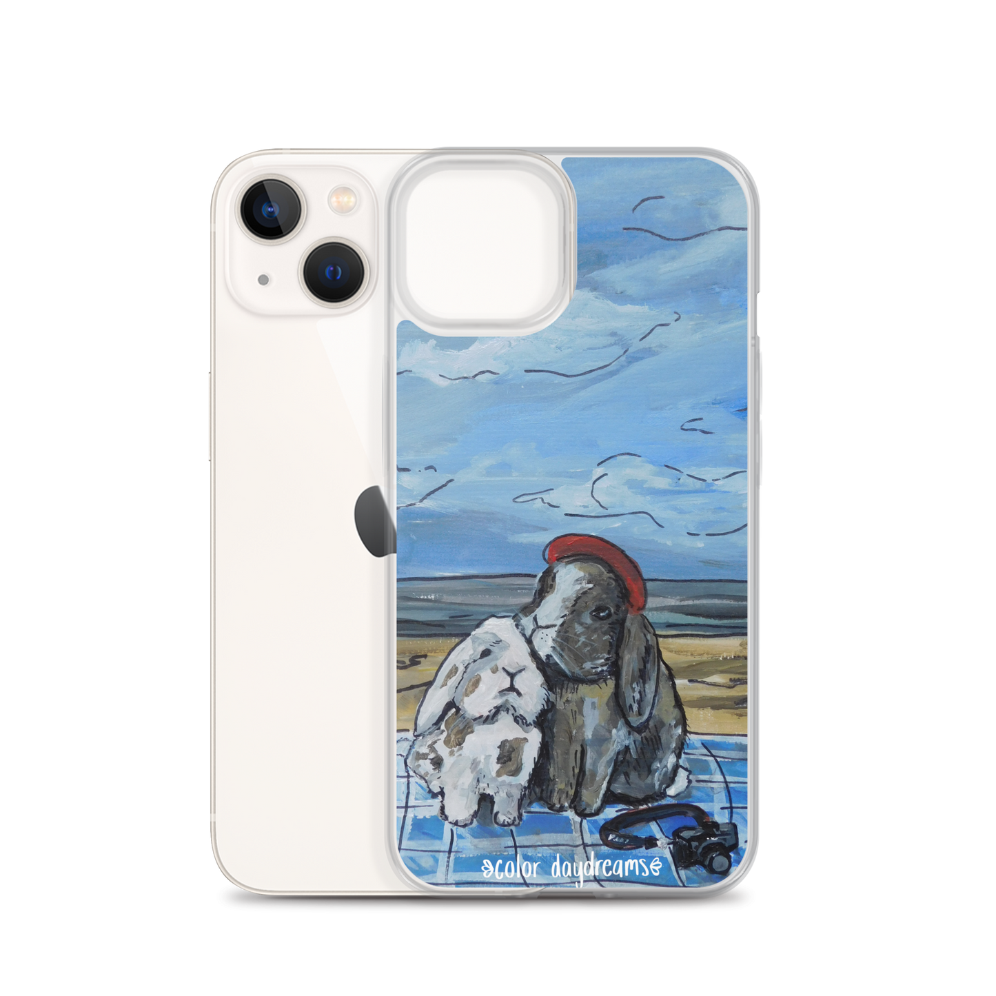 Bunnies at the Beach Clear Case for iPhone®