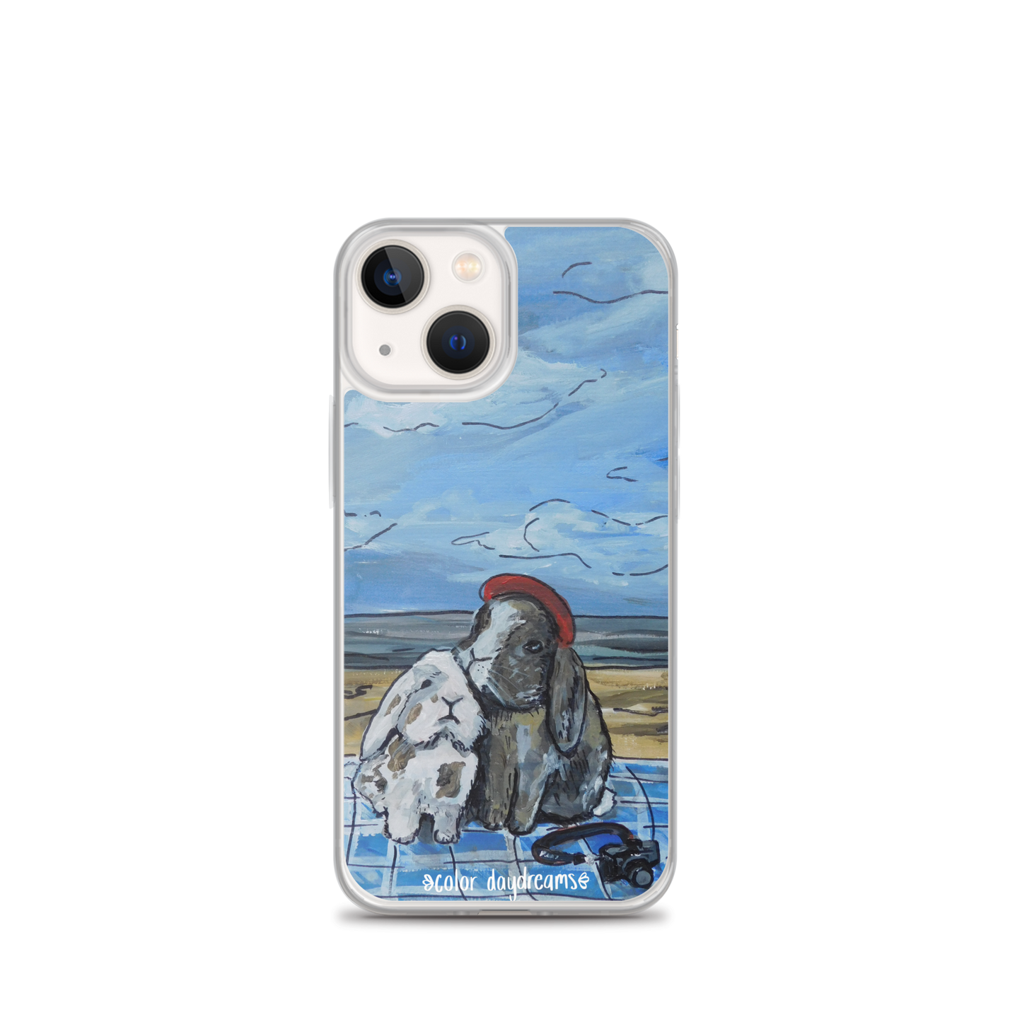 Bunnies at the Beach Clear Case for iPhone®