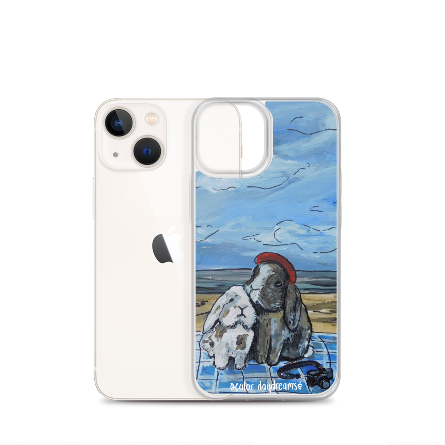 Bunnies at the Beach Clear Case for iPhone®