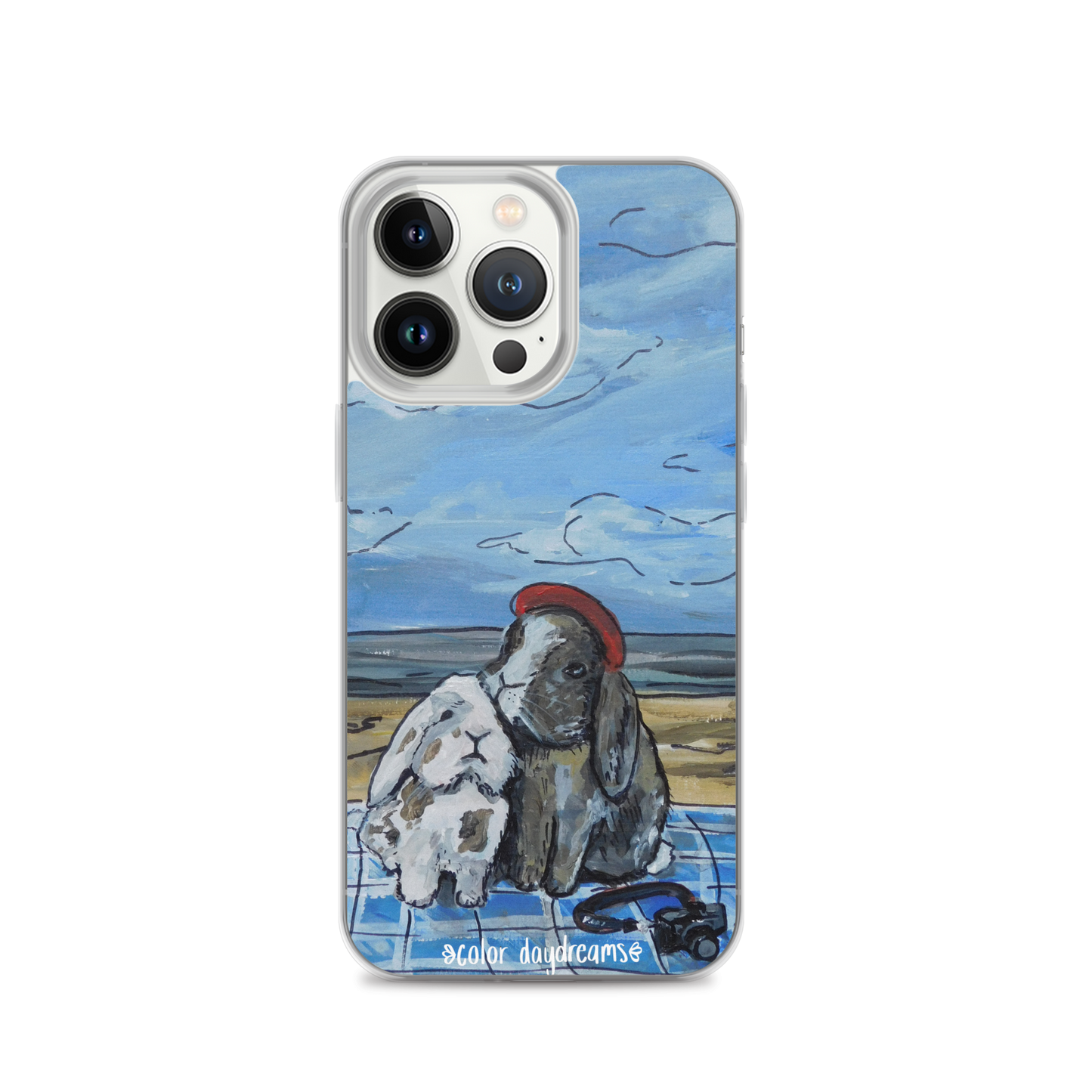 Bunnies at the Beach Clear Case for iPhone®