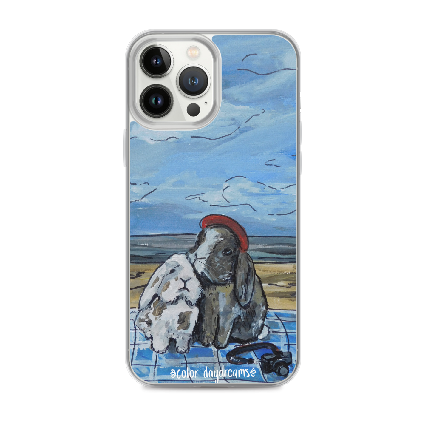 Bunnies at the Beach Clear Case for iPhone®