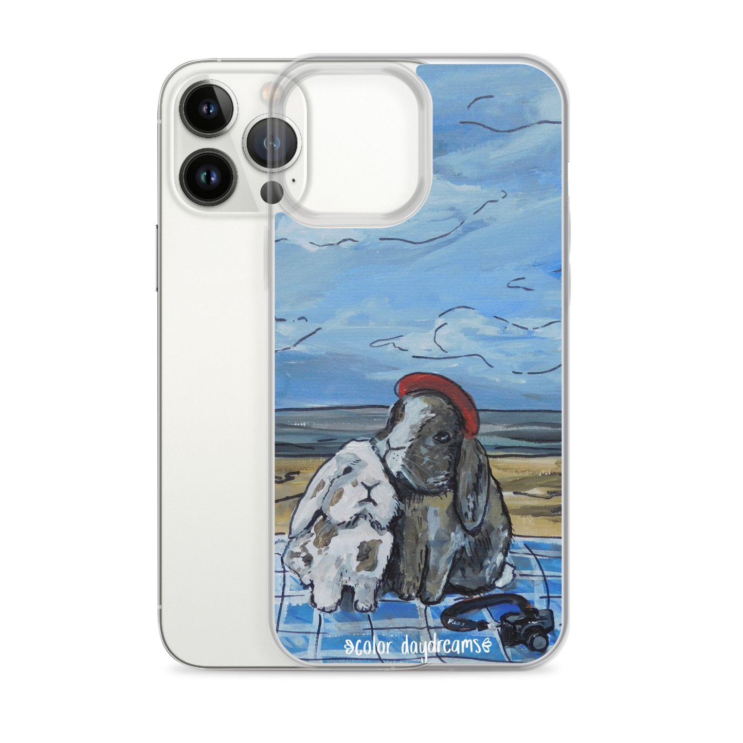 Bunnies at the Beach Clear Case for iPhone®