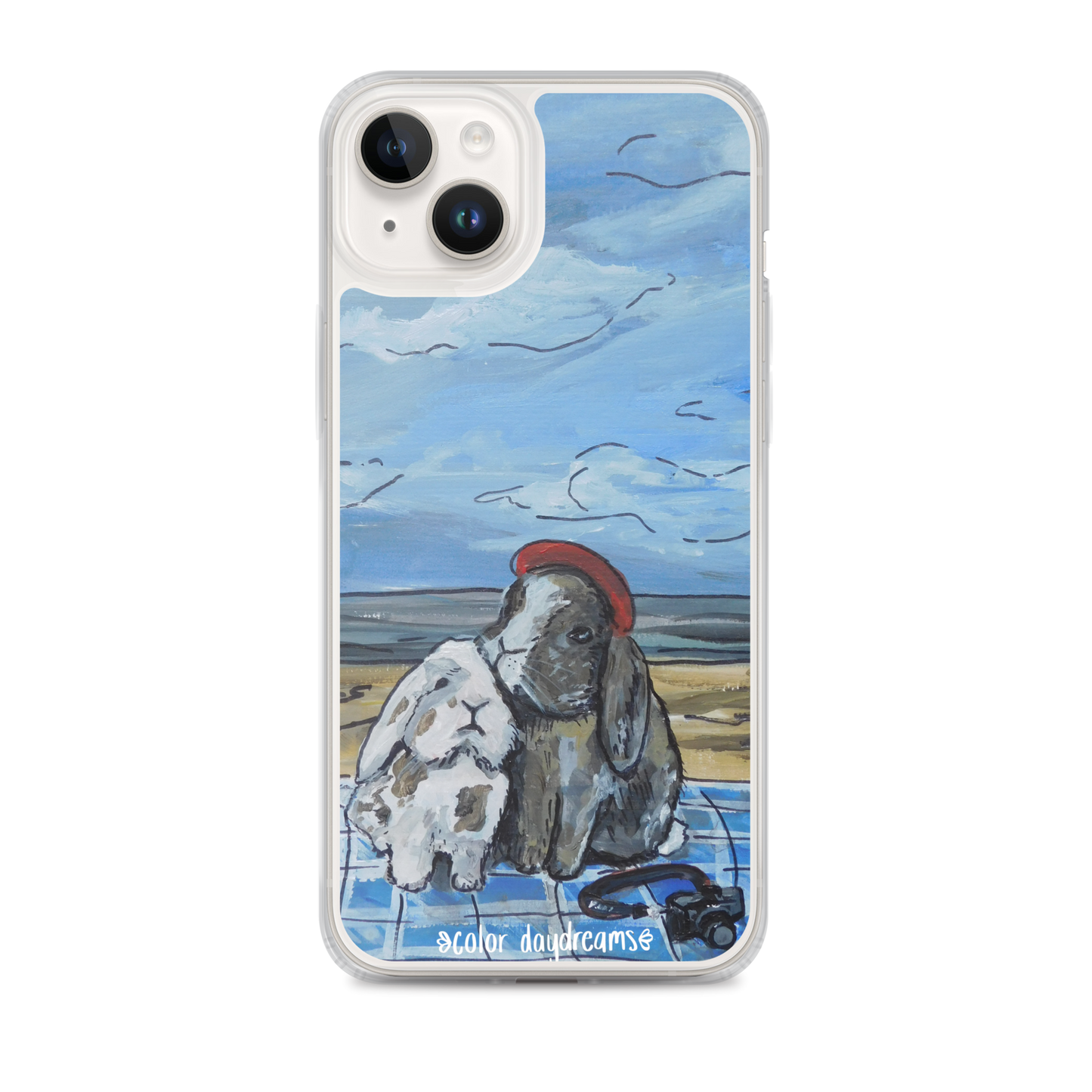 Bunnies at the Beach Clear Case for iPhone®