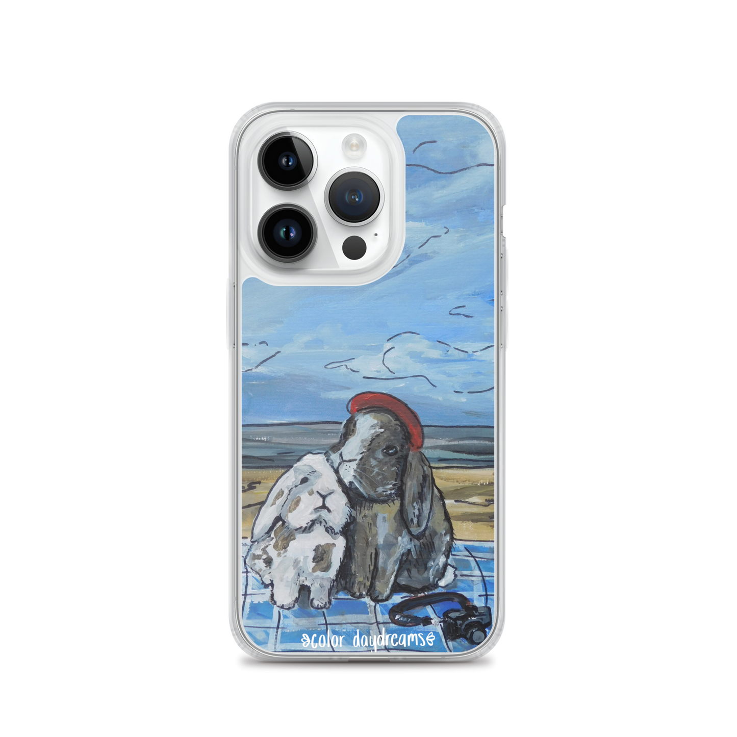 Bunnies at the Beach Clear Case for iPhone®