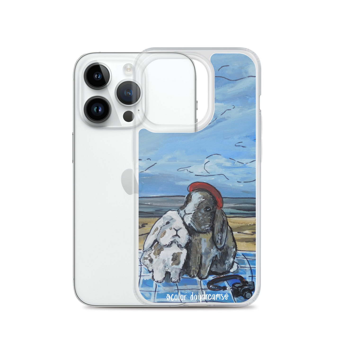 Bunnies at the Beach Clear Case for iPhone®