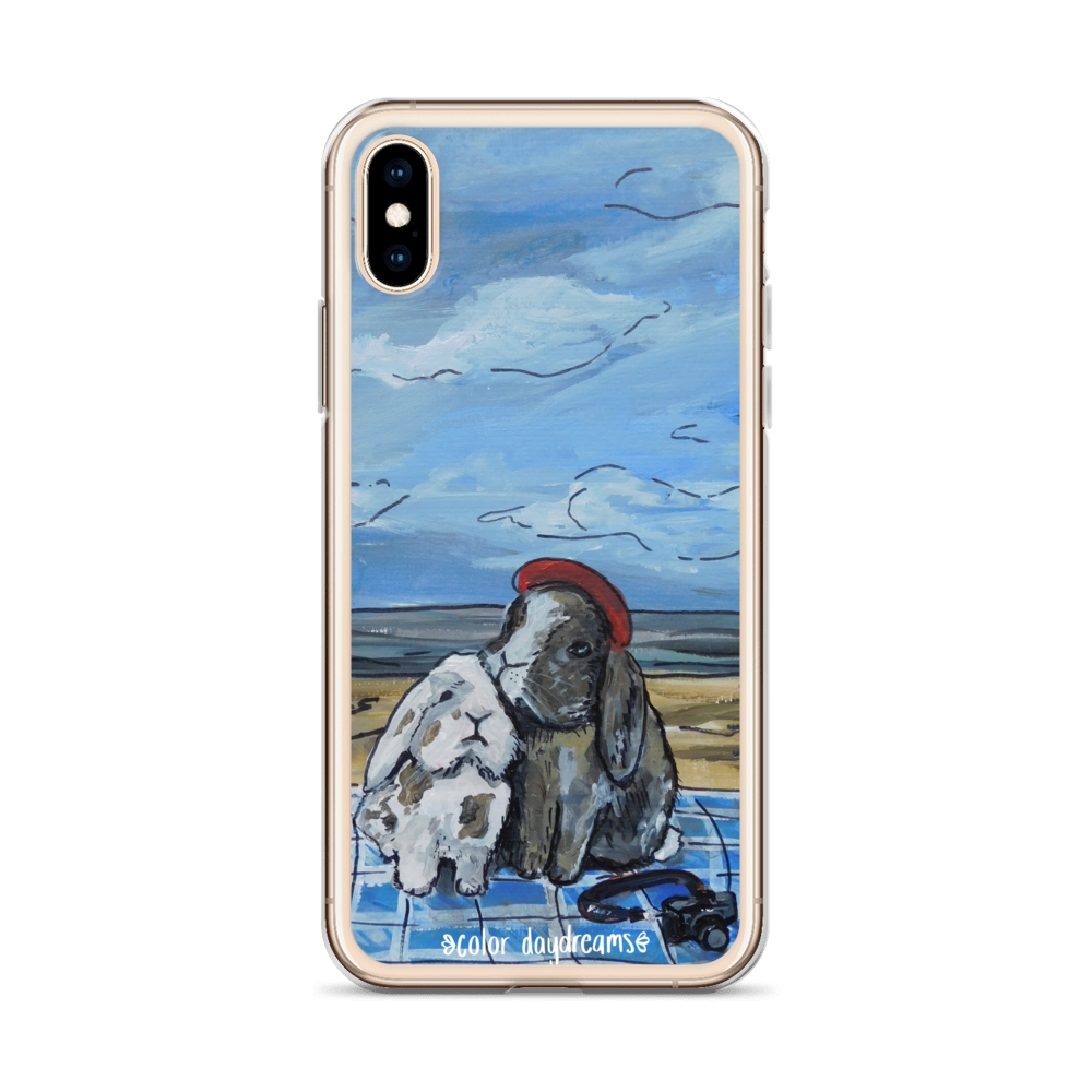 Bunnies at the Beach Clear Case for iPhone®