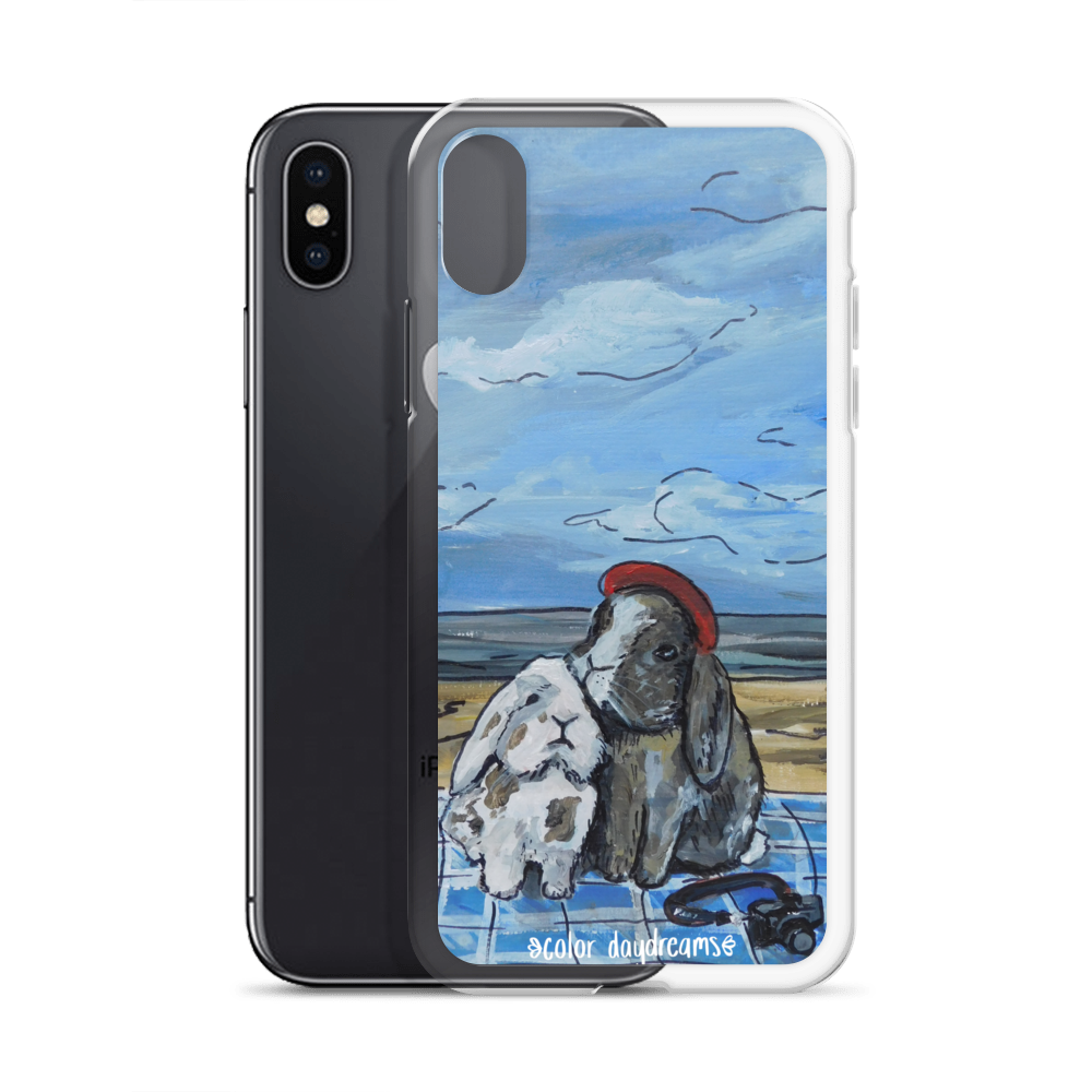 Bunnies at the Beach Clear Case for iPhone®