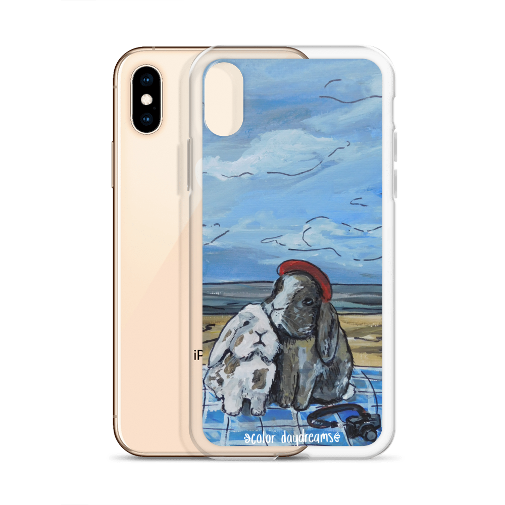 Bunnies at the Beach Clear Case for iPhone®