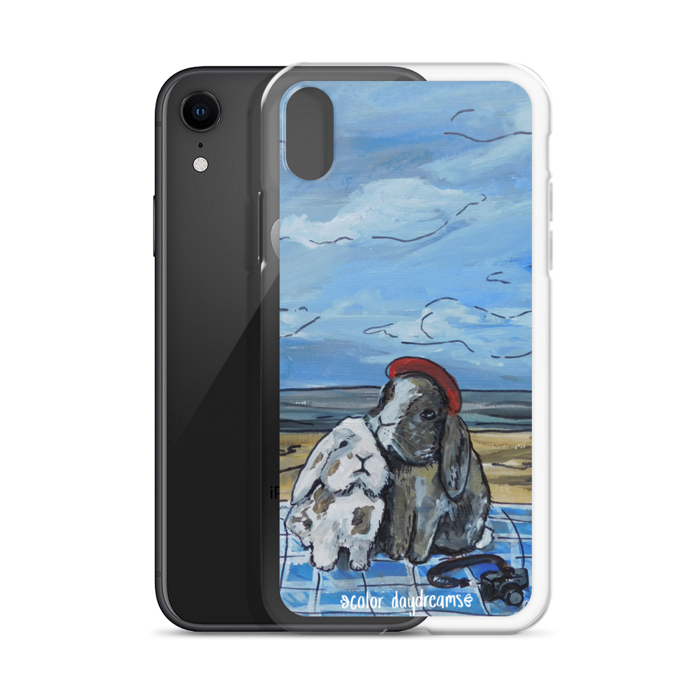 Bunnies at the Beach Clear Case for iPhone®