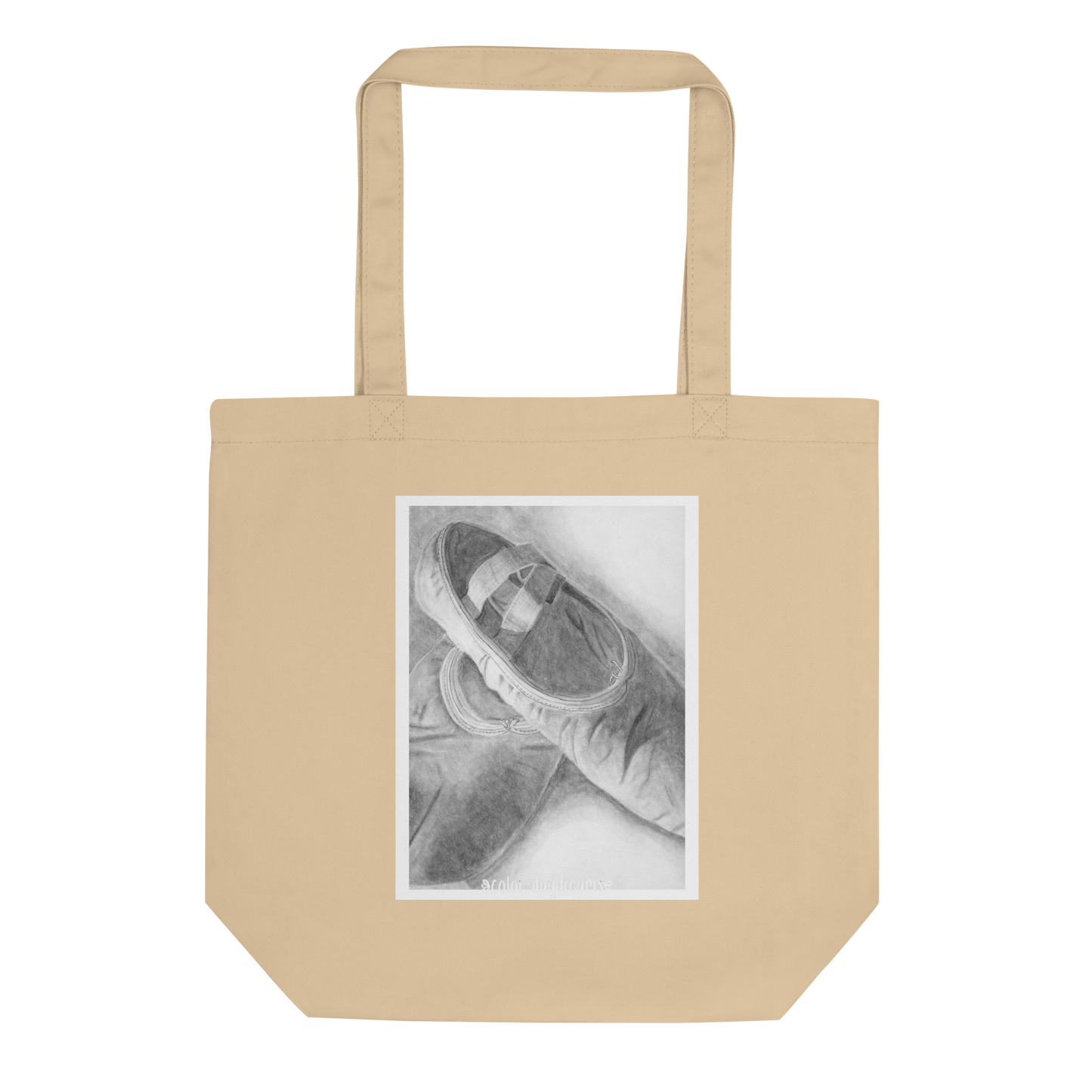 Ballet Shoes Eco Tote Bag Oyster