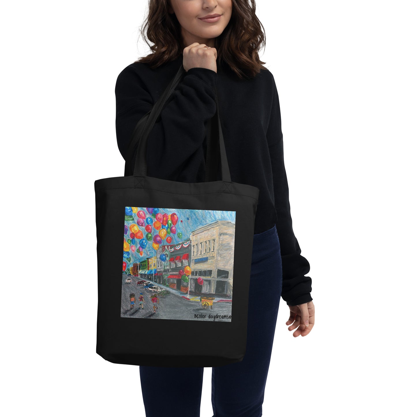 Balloons on Main Street Eco Tote Bag